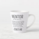 Recherche de coach tasses Mentor
