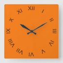 Recherche de orange et noir horloges Pour tous