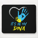 Suche nach solidarität mousepads Ukrainische flagge