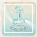 Suche nach anker und seil untersetzer Meer