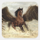 Recherche de étalon autocollants Cheval brun