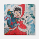 Recherche de velours magnets Rouge