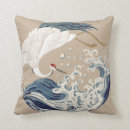 Recherche de grue japonaise coussins Animal