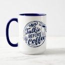 Recherche de café avant de parler tasses Humour