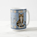 Recherche de chat tigré gris tasses Minou