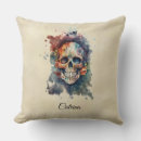 Recherche de calaveras coussins Jour du mort