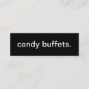 Suche nach buffets visitenkarten Süßigkeit