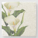 Suche nach calla lilien untersetzer Weiß