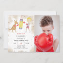 Recherche de la boxe de la invitations Boy