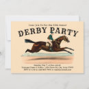 Recherche de derby invitations Vintage