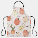Recherche de motif chat tabliers Illustration