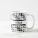 Recherche de lignes diagonales tasses Noir et blanc