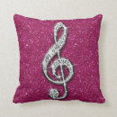 Recherche de notes musique coussins Pour elle