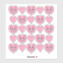 Recherche de coeur romantique autocollants J'aime