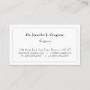 Recherche de sérieux cartes visite Minimal