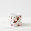 Recherche de motif de cerise tasses Floral
