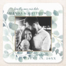 Recherche de save the date dessous de verres Eucalyptus