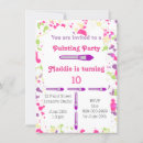 Recherche de painting invitations À une partie artistique