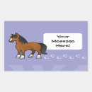 Recherche de cheval kawaii autocollants Dessin