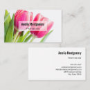 Recherche de tulipes roses cartes visite Floral