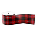 Recherche de tartan rouge rubans Noir