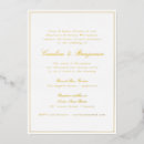 Recherche de bordure mariage invitations Minimaliste