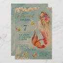Recherche de vintage mermaid invitations Sous la mer