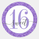 Recherche de pourpre rose autocollants Anniversaire