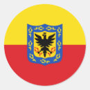 Recherche de drapeau de la colombie autocollants Bogota