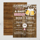 Recherche de beer baby shower invitations Bière