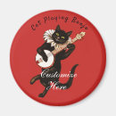 Recherche de chats de chant magnets Chat noir