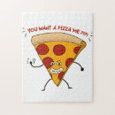 Recherche de pizzas puzzles Drôle