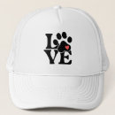 Recherche de empreinte de patte casquettes Amoureux des animaux