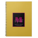 Recherche de rose clair carnets Monogramme