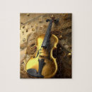 Recherche de violon puzzles Vintage