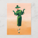 Suche nach grünes kleid postkarten Für sie