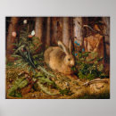 Suche nach hares poster Wald