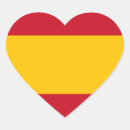 Suche nach spanien flagge aufkleber Herz