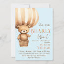Recherche de beige blue baby shower invitations Aquarelle