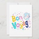 Recherche de bon voyage invitations Départ
