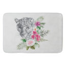 Recherche de tropical bath mats Exotique