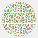 Recherche de perruches autocollants Perroquet