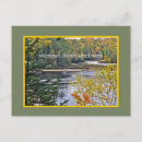 Recherche de couleurs chute cartes postales Nature