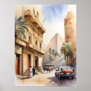 Suche nach kairo poster Aquarell