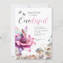 Suche nach verzauberter wald einladungen Fee