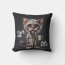 Recherche de humour café coussins Chat