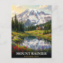 Suche nach nationalpark des mount rainier postkarten Berglandschaft