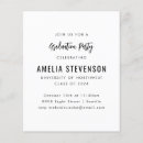 Recherche de collège invitations Minimaliste