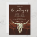 Recherche de ranch mariage invitations Crâne de vache