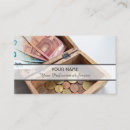 Recherche de banquiers cartes visite Argent